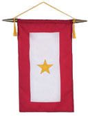 Blue Star and Gold Star Service Banners